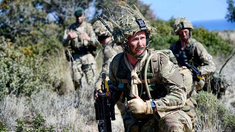 Army Reservists on Exercise in Cyprus